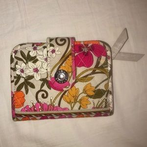 Vera Bradley Tea Garden Quilted Wallet